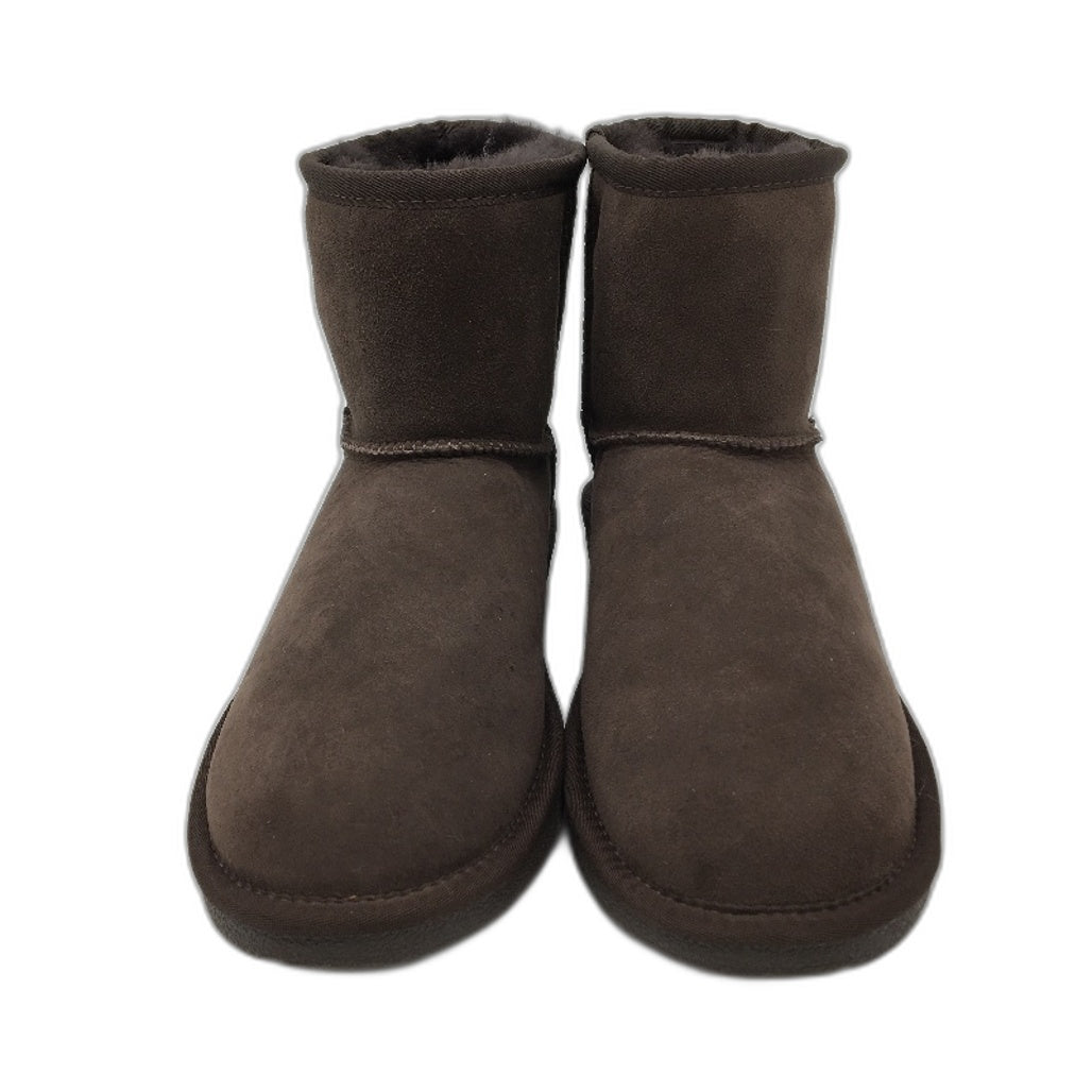 UGG Boots Australian Double Face Sheepskin Chocolate Unisex Sze EU39  M6 L8 NEW
