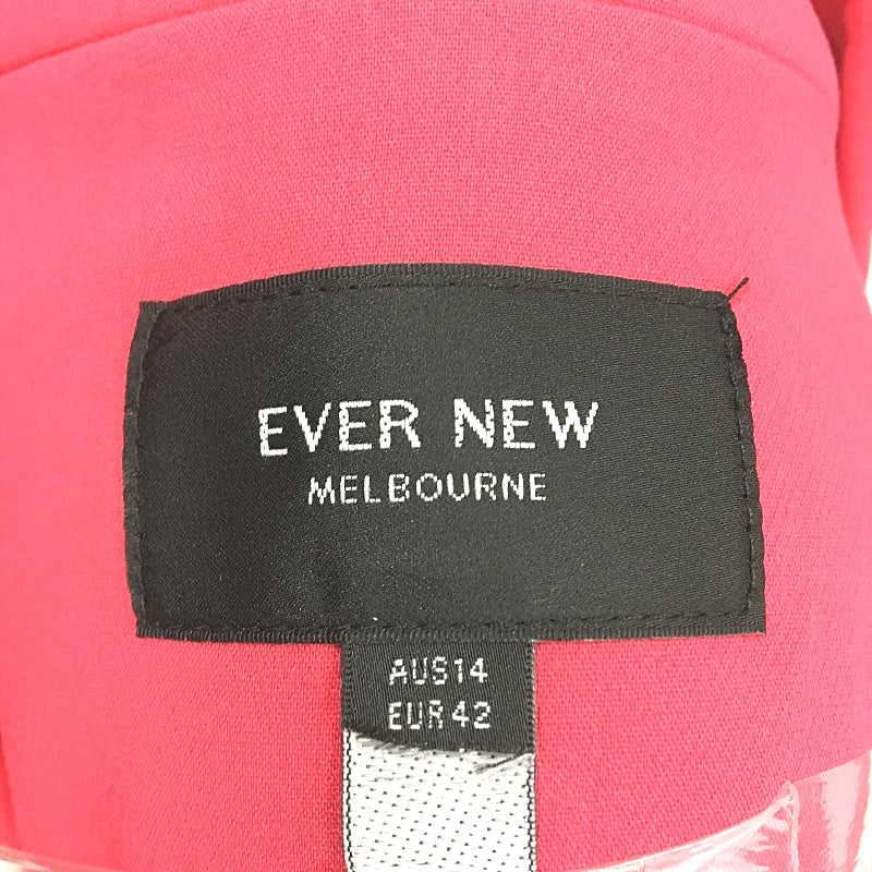 Ever New Bright Hot Pink Single Breasted Blazer Tailored Ladies Size AU 14 NEW
