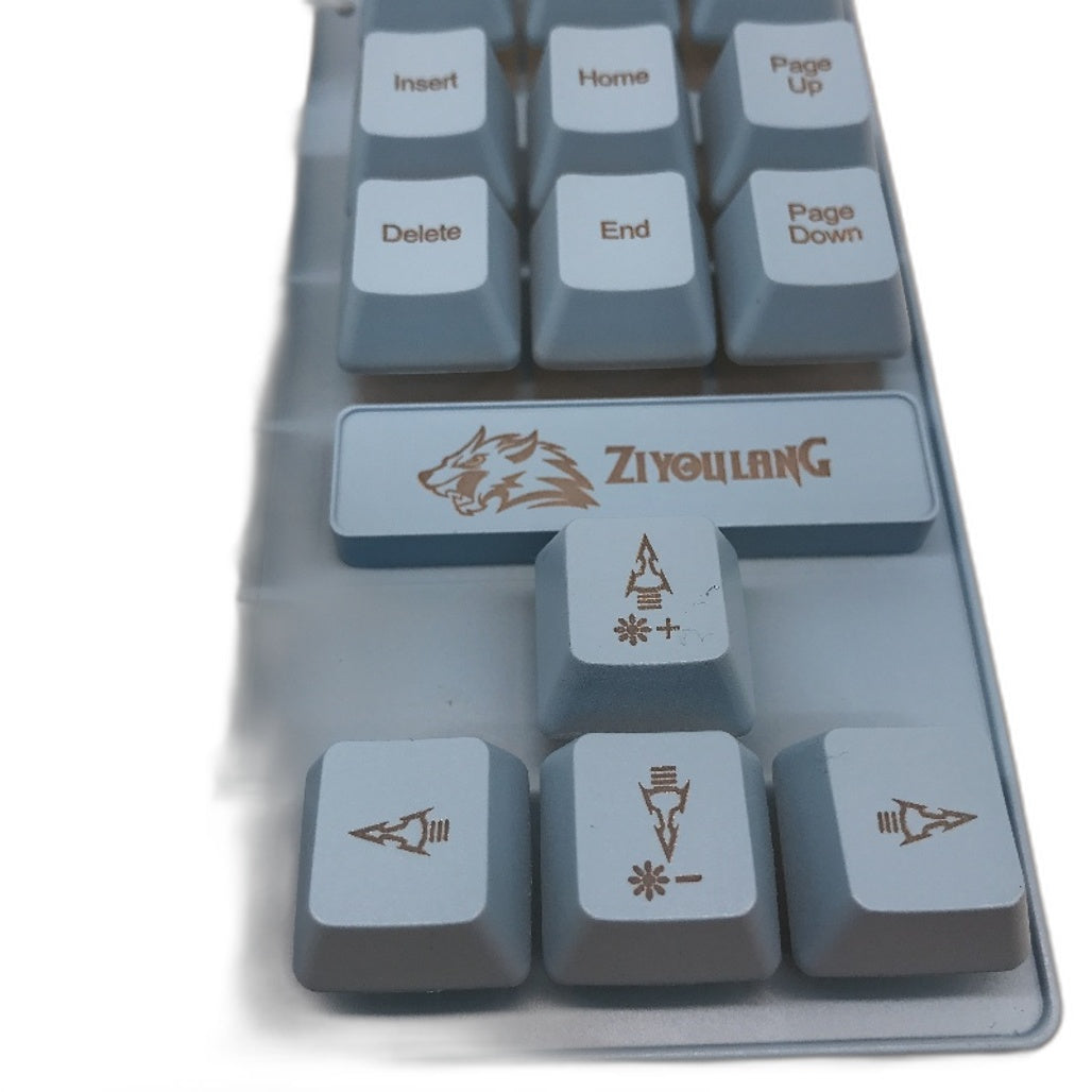 ZIYOU LANG Redwolf T2 USB Wired Keyboard And Honeycomb Lightweight Mouse Set