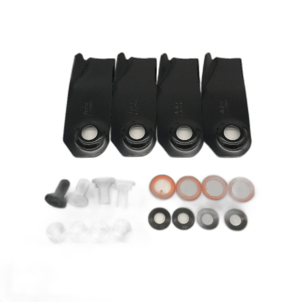 Blades & Bolts Set 4 Pack  Accessory Parts For Victa Rear Catcher Lawn Mower NEW
