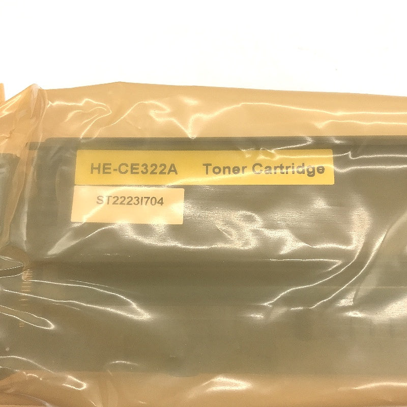 Yellow CE322A Generic Premium Toner Cartridge Replacement For HP Printers NEW