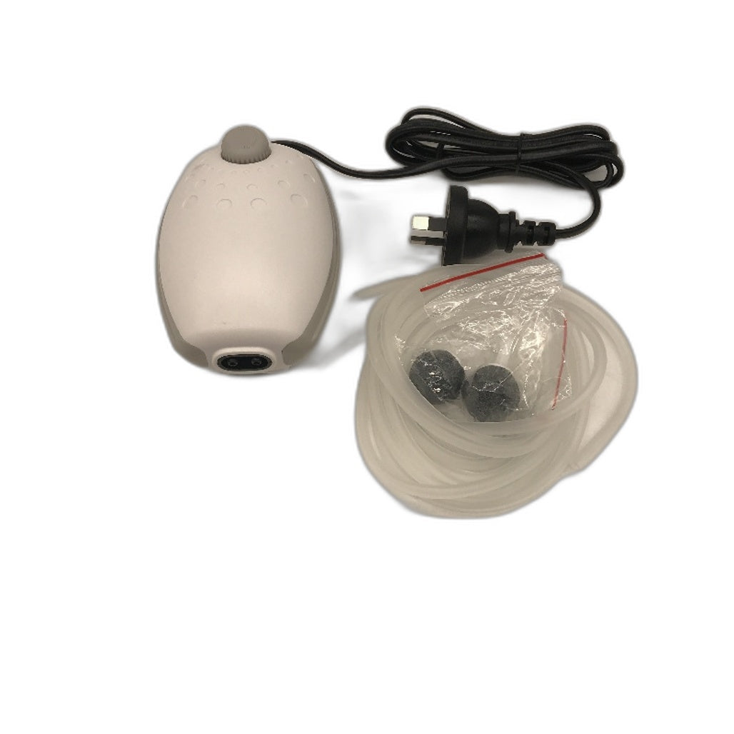FEDOUR Fish Tank  Aquarium Adjustable Quiet Oxygen Air Pump With All Accessories
