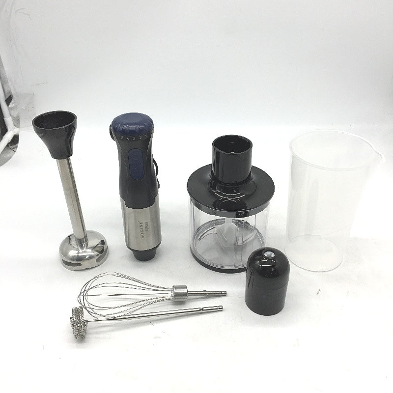 SOKANY Stainless Steel 4 In 1 Powerful Adjustable Handheld Blender Set SK-1711-4