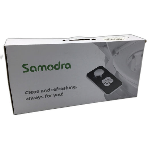 Samodra Non Electric Silver Button Bidet  Attatchment With Pressure Controls NEW