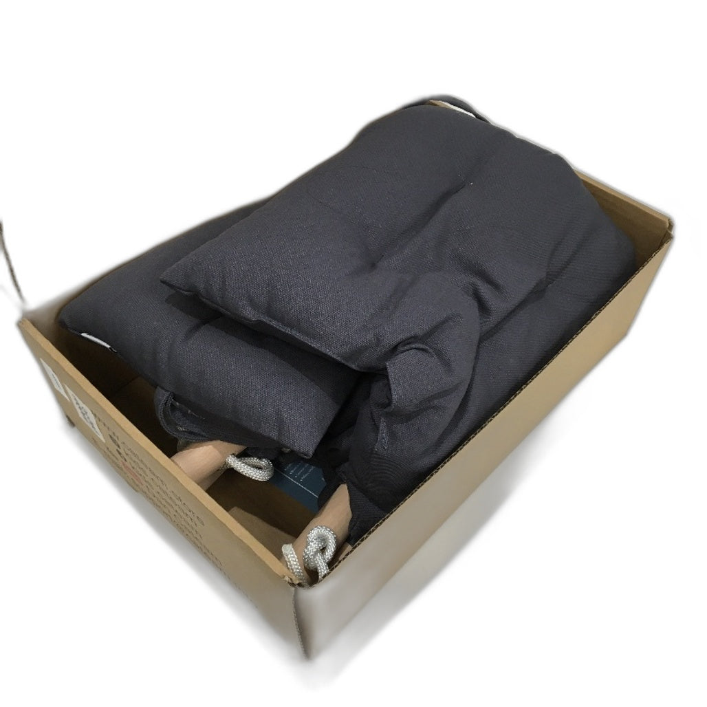 Cateam Canvas Wooden Hanging Baby Hammock Seat Chair Swing With Safety Belt NEW