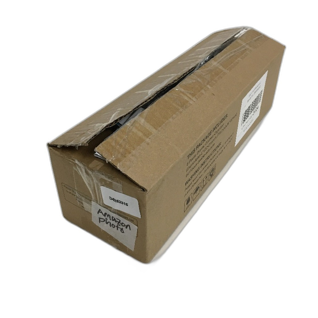 Vtopmart 8 Pack  Adjustable Clear Plastic Expandable Drawer Divider Organizer