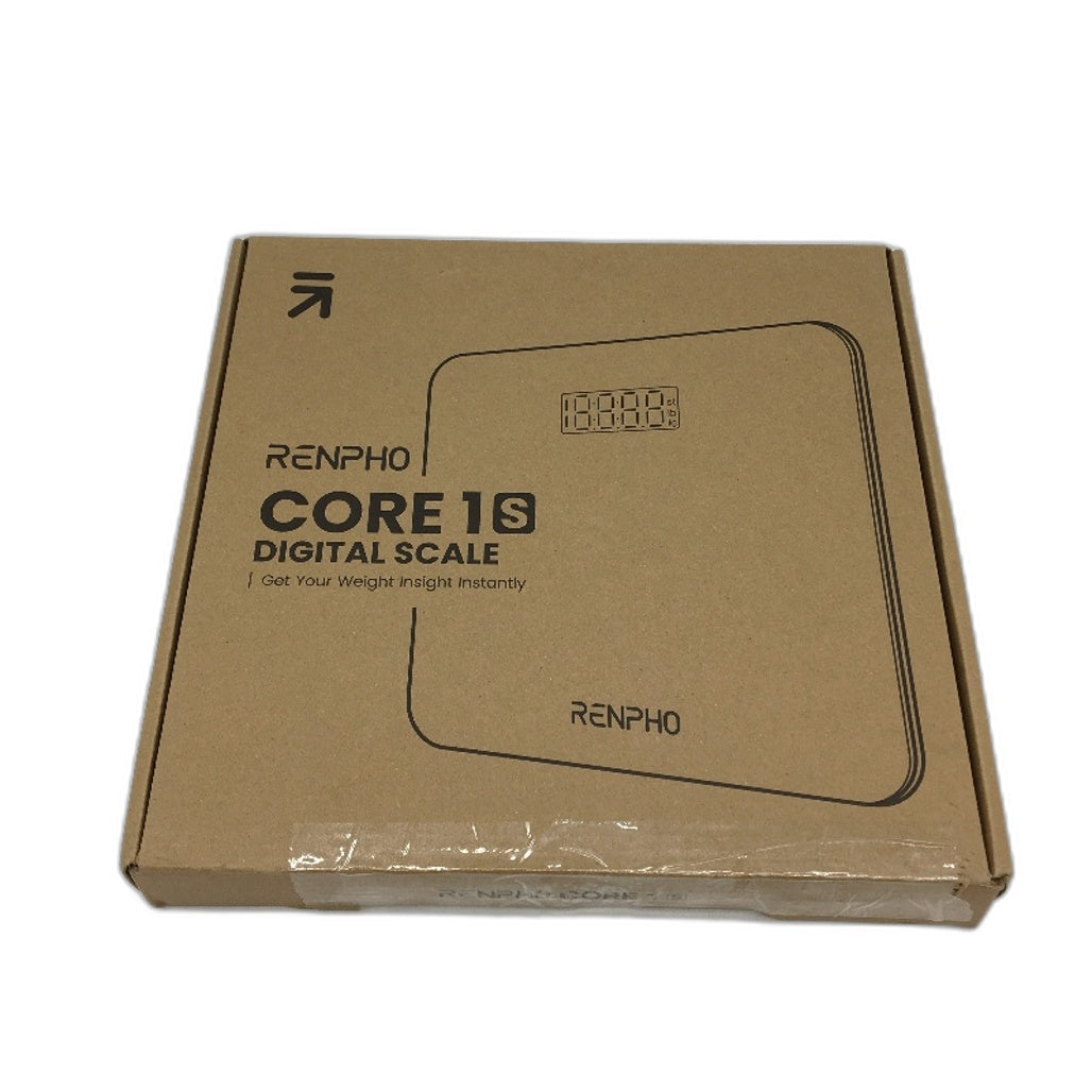 RENPHO Core 1S Bathroom High Precision Tempered Glass Digital Scale Max180KG NEW