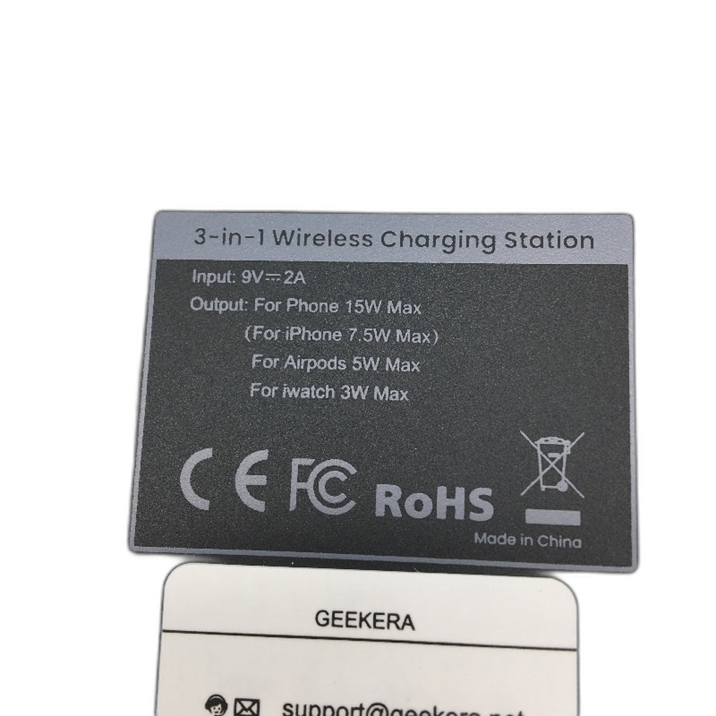 Magnetic Wireless 3 In 1 Foldable Charging Station MagSafe Charger For Apple NEW