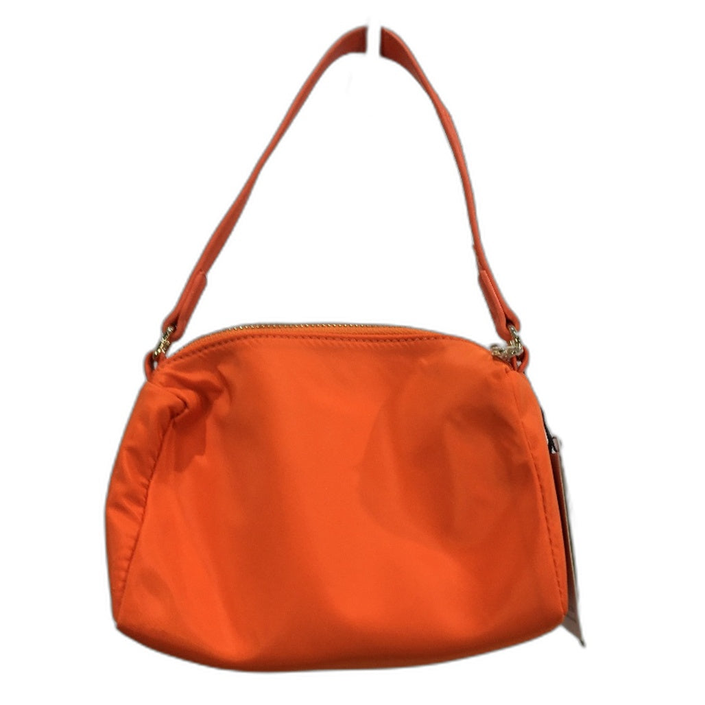 Peta And Jain Delta Orange Mini Small Hand Bag With Gold Accents 18cm NEW