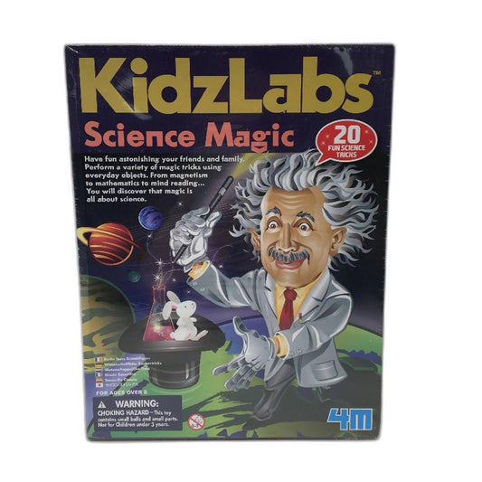 4M Kidzlabs 20 Fun Tricks Science Magic Kit Ages 3+ NEW