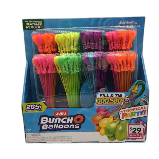 Zuru Buncho Balloons Tropical Party Water Play Kit Ages 3+ NEW