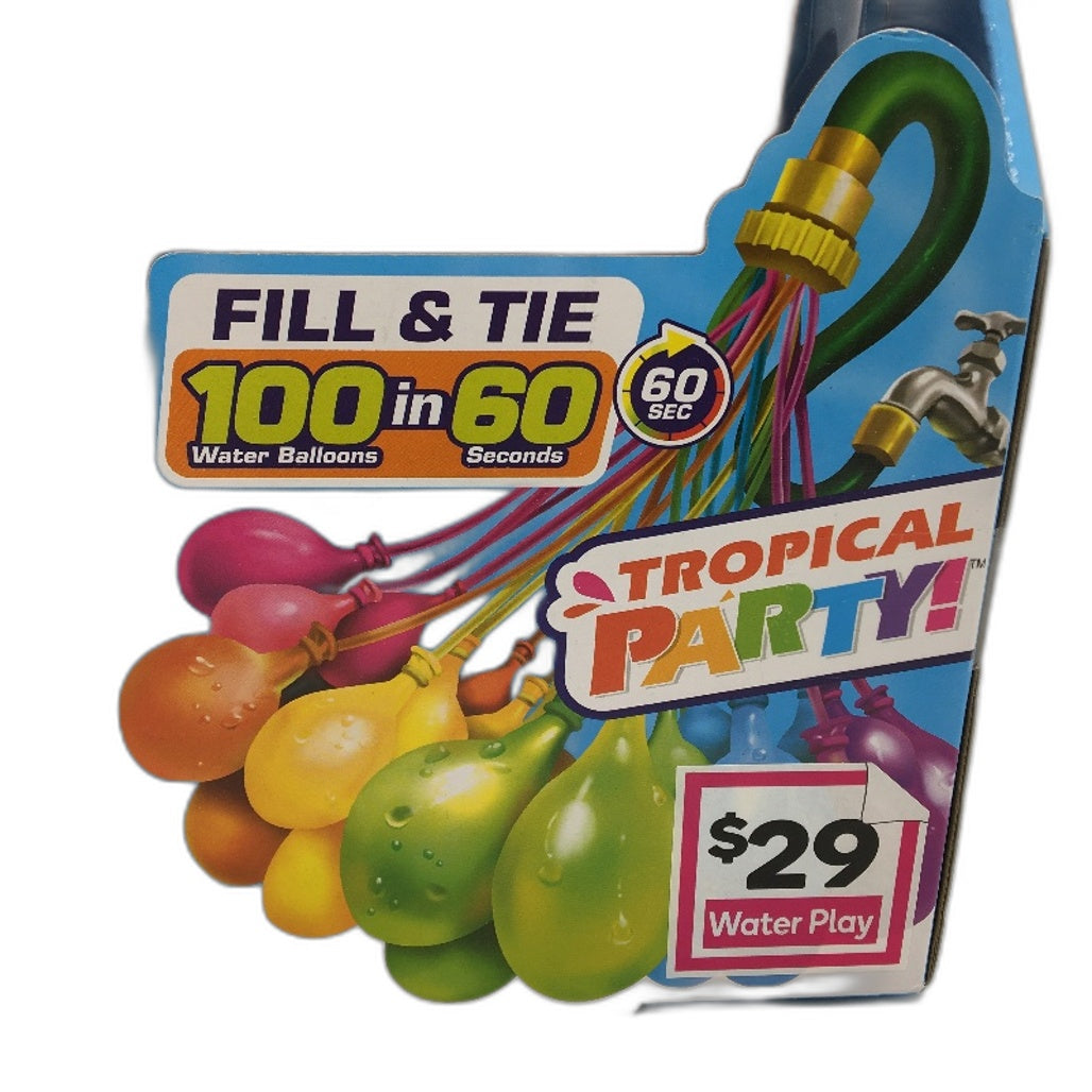 Zuru Buncho Balloons Tropical Party Water Play Kit Ages 3+ NEW
