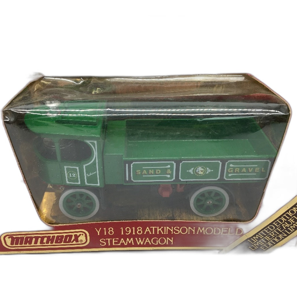 VINTAGE 1984 Matchbox Models Of Yesteryear Atkinson Steam Wagon & Model AC Mack