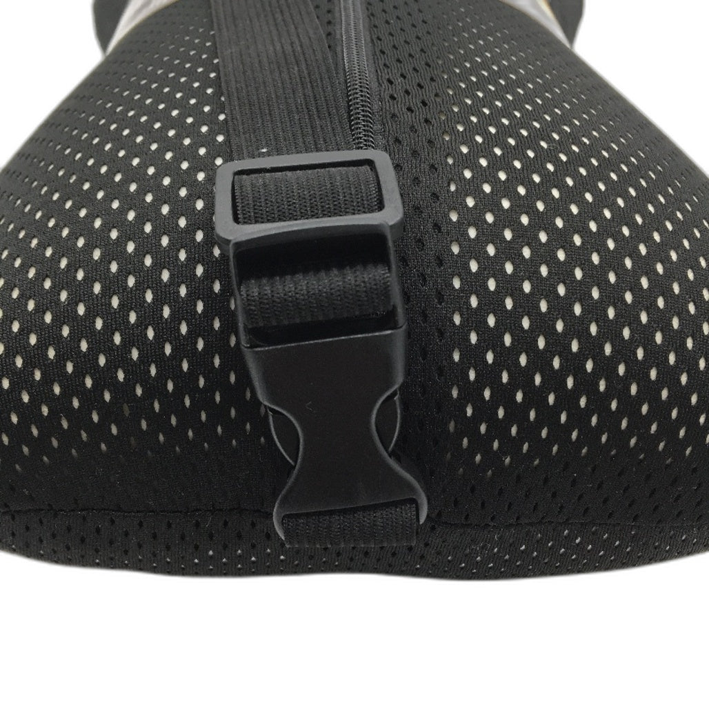 Auto XS Black Cooling Gel Neck Travel Pillow With Adjustable Strap NEW