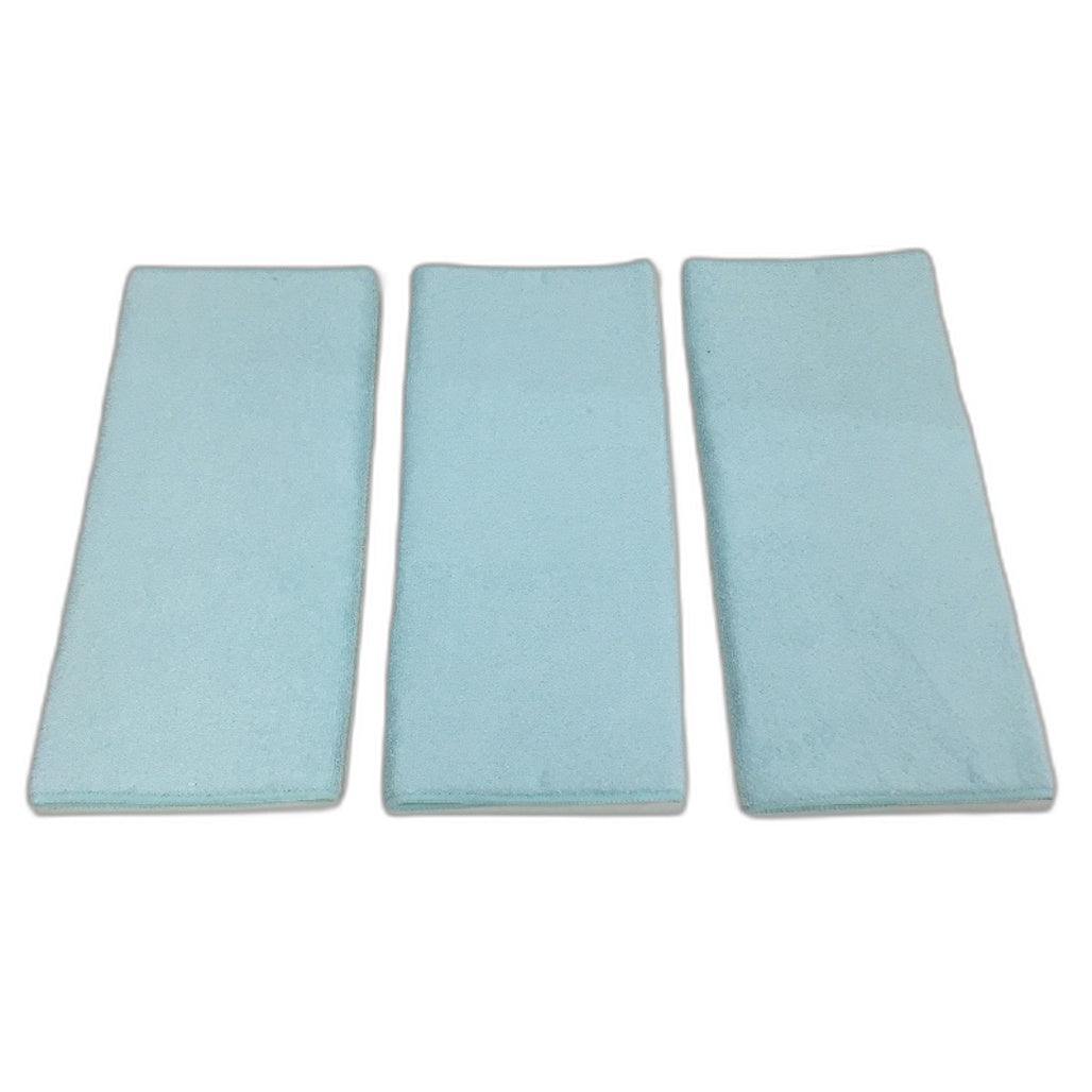 Microfibre 3 Pack Egg Shell Reversible Cushioned Dish Drying Mats 38 x 50cm NEW