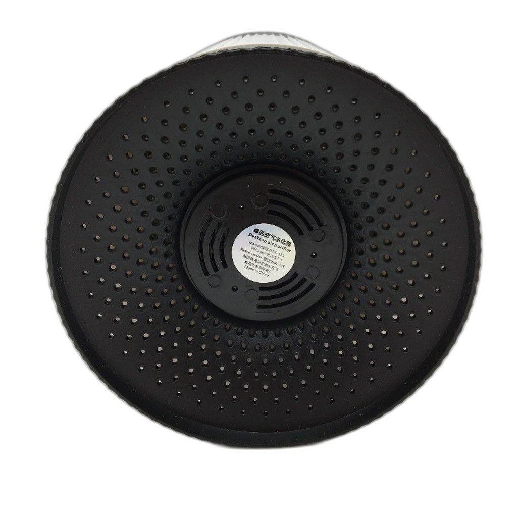 Mini Desktop Touch Style 360 Degrees Nighttime UV Purple Light USB Air Purifier