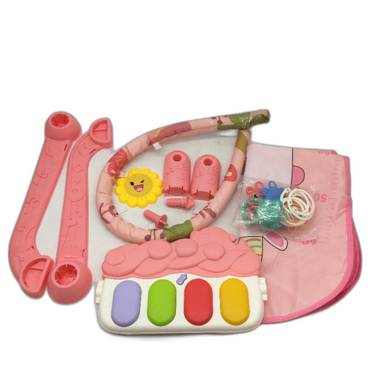 Colourful High Contrast Music Soft Texture Activity Mat Newborn Baby Playmat Gym
