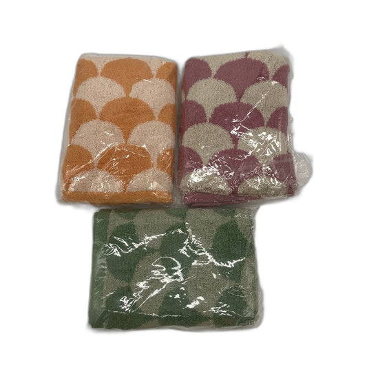 A Soft Care 3 Pack 100 Cotton Soft Absorbent Hand Face Bath Gym Towels NEW