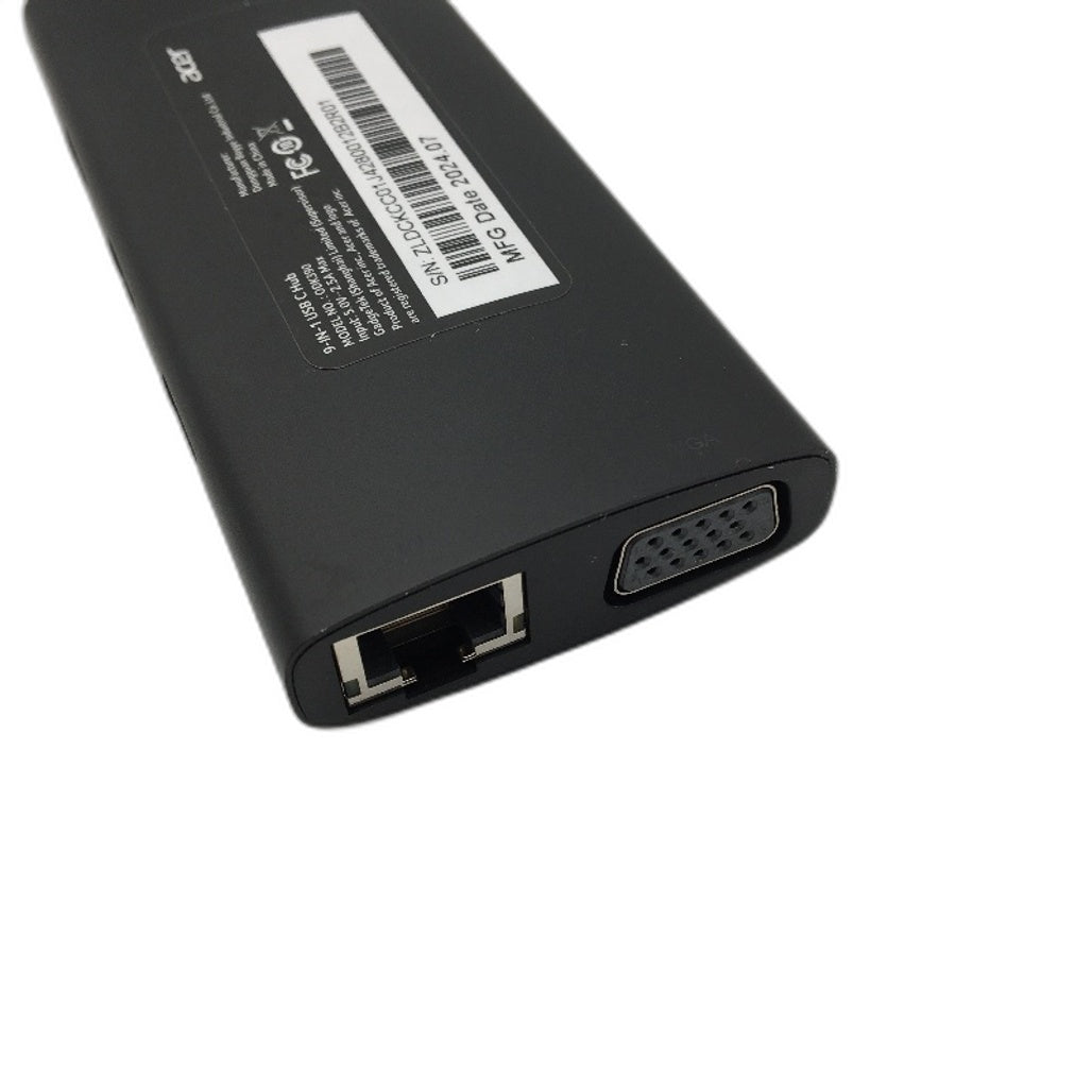 Acer 9 In 1 USB-C HDMI 4K USB-A 3.0 SD TF Card Reader VGA Hub Docking Station