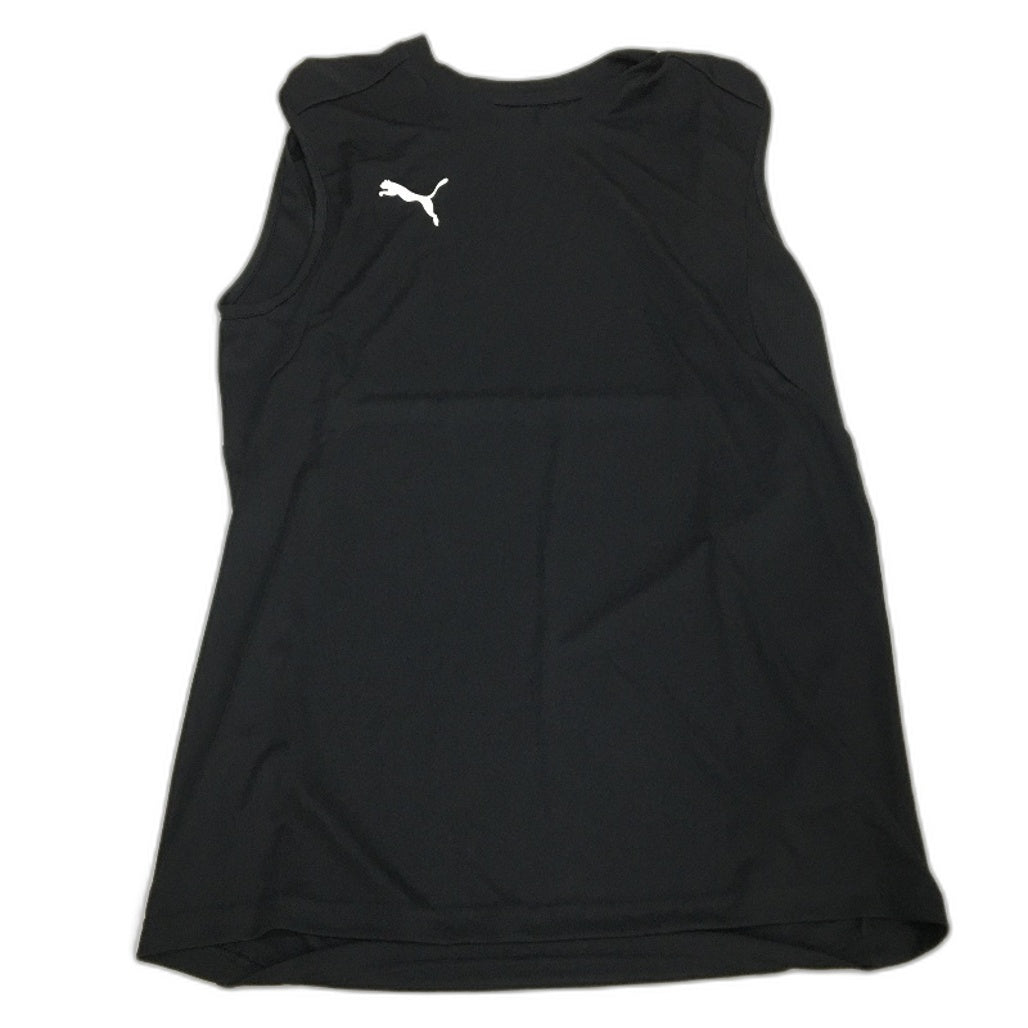 PUMA Black LIGA Jersey Drycell Lightweight Training Singlet Tank Top Mens Size S