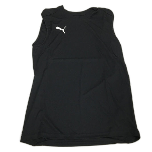 PUMA Black LIGA Jersey Drycell Lightweight Training Singlet Tank Top Mens Size S