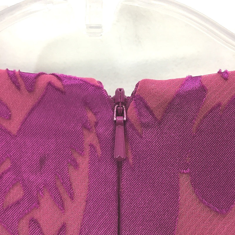 Ever New Pink & Purple Patterned Long Sleeve Mini Dress Ladies Size AU 6 NEW