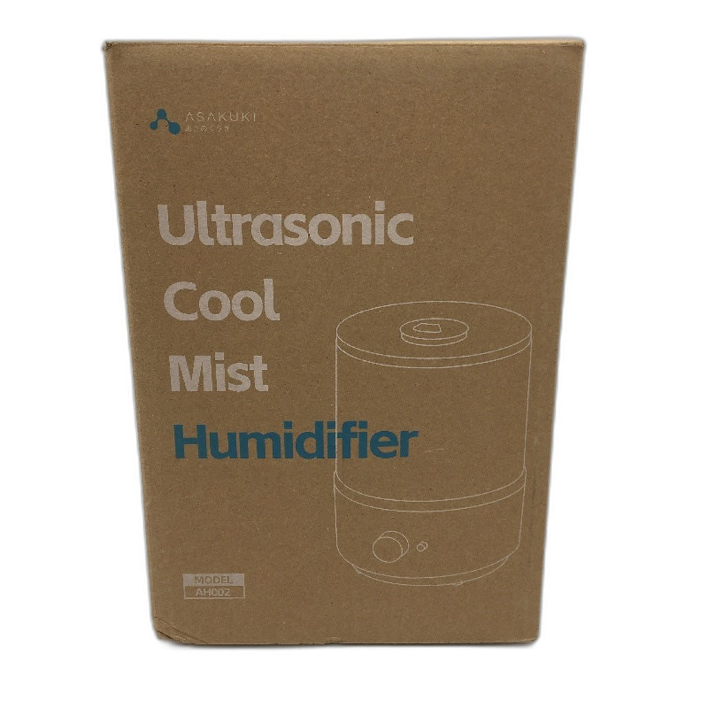 ASAKUKI AH002 2 in 1 Ultrasonic 3L Cool Mist Humidifier and Oil Diffuser NEW