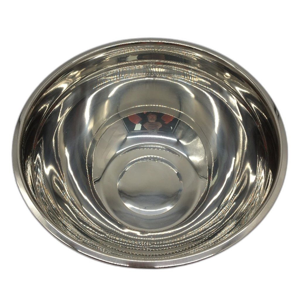 Guang Tai 6 Piece Silver Mixing Bowls with Non Slip Bottom and Accessories NEW