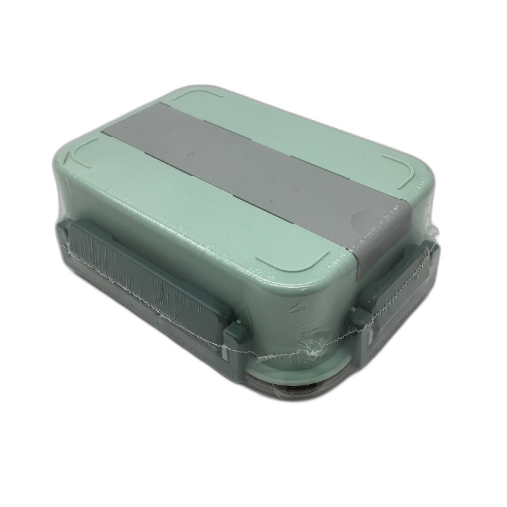 850mL 4 Compartment Stainless Steel Water Insulated Bento Lunch Box in Teal NEW