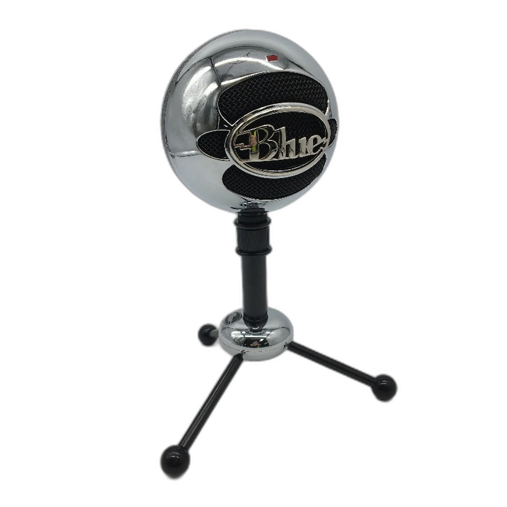 Blue Snowball USB Microphone Crystal Clear Sound Desktop Dual Capsule Mic NEW