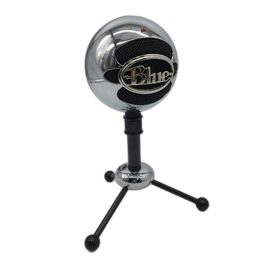 Blue Snowball USB Microphone Crystal Clear Sound Desktop Dual Capsule Mic NEW