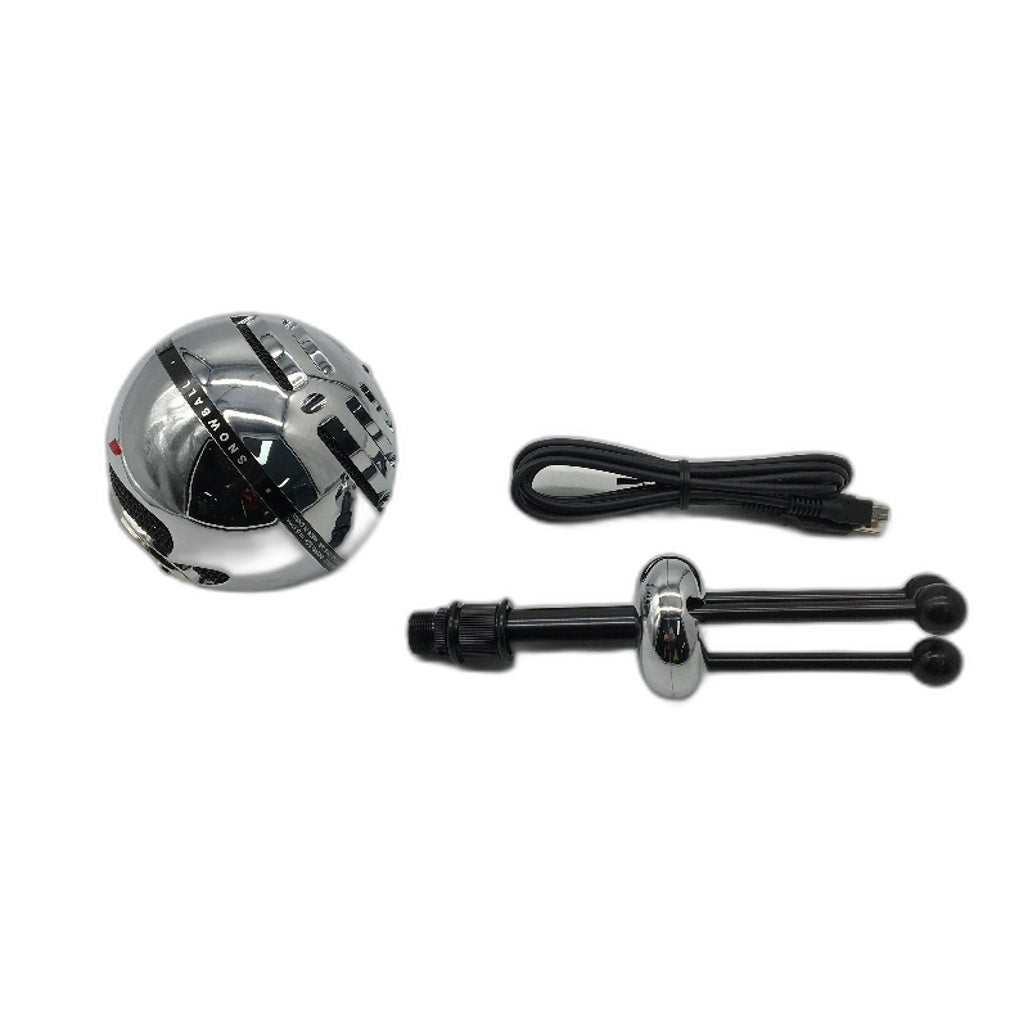 Blue Snowball USB Microphone Crystal Clear Sound Desktop Dual Capsule Mic NEW