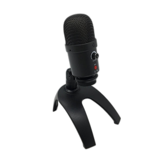 Qudo Typhoon Pro GM12 USB Gaming Microphone RGB Dual Mic Plug & Play NEW