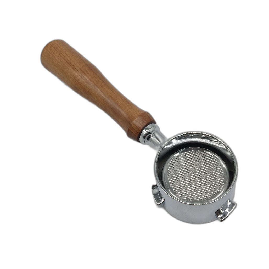 No Bottom Coffee Handle For Perfect Coffee 51MM Brown & Silver NEW