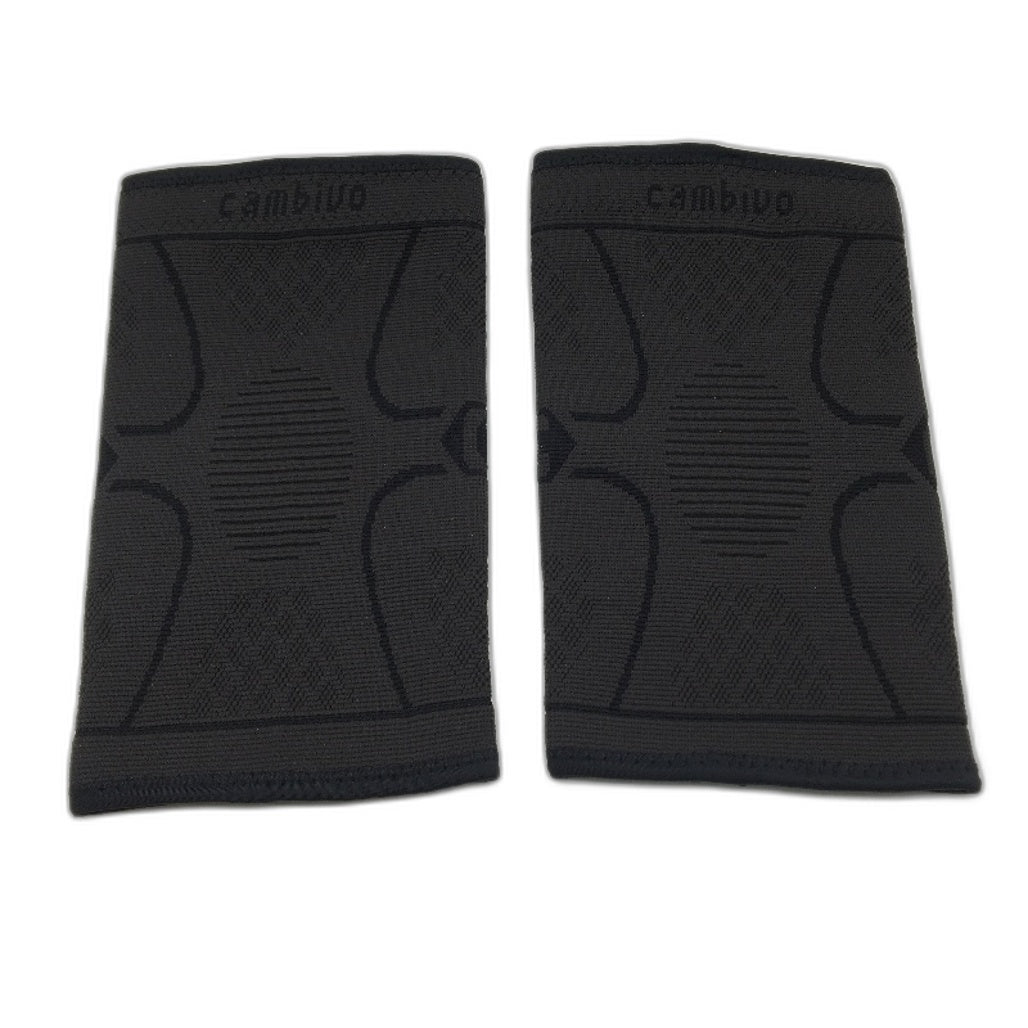 CAMBIVO 2 Pack Anti-Slip Sports Knee Compression Brace Support Size Large NEW