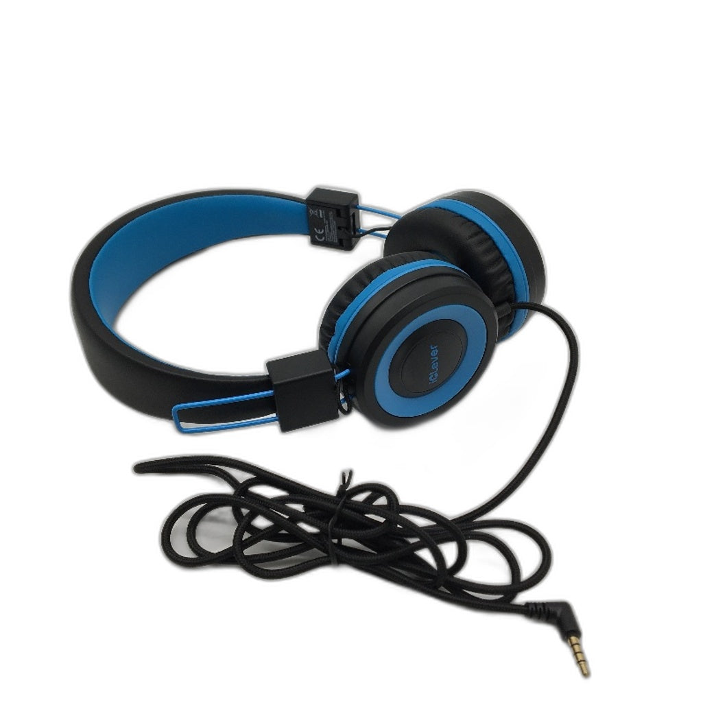 iClever Wired Headphones Kids 3+ 85 & 94 dBA Safe Volume IC-HS14 NEW