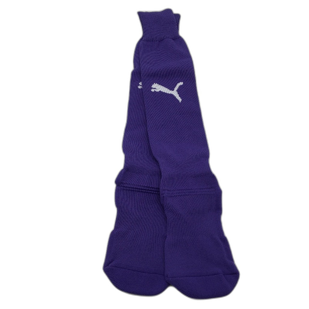 PUMA 2 Pack Violet Team II Football Soccer High Socks Youth Size 1 US 13-3 NEW