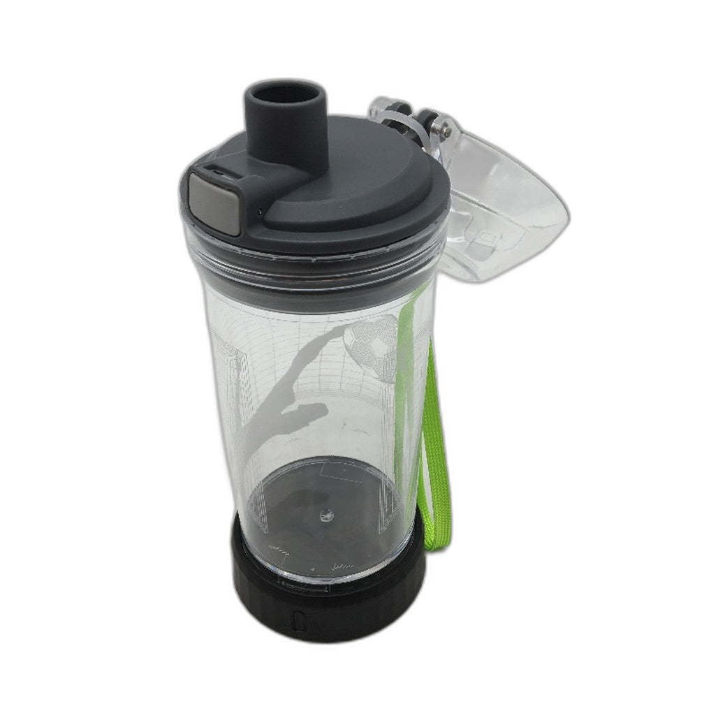 Light Up Water Bottle 14 Oz 414ML 3D LED Glowing Soccer Theme Kids Travel Cup