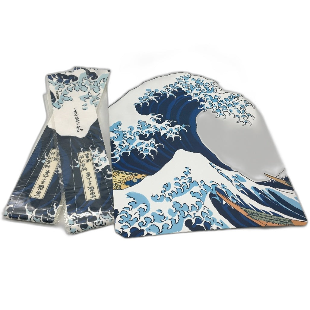 eXtremeRate eXcover The Great Wave Top Bottom Cover Shell For PS5 Disc Version