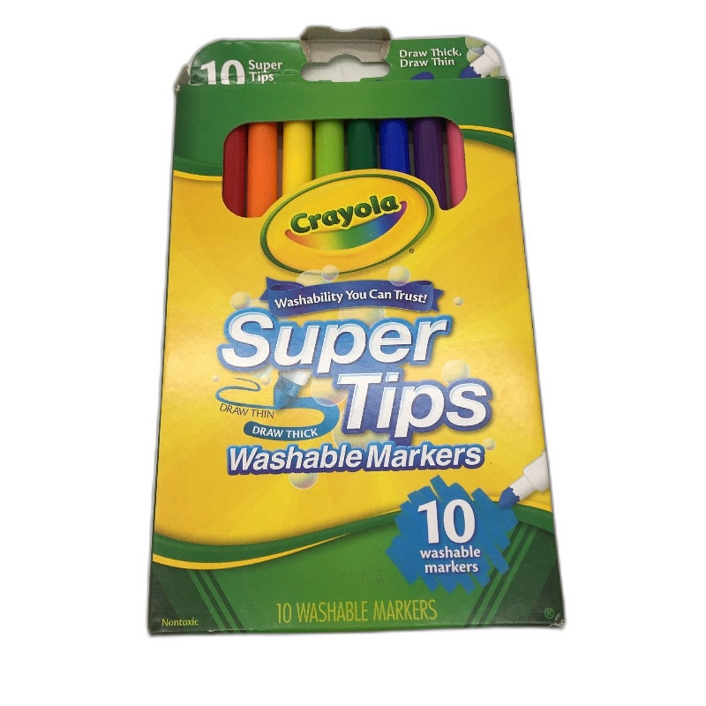 Kids Art Bundle Magnetic Drawing Tablet Scratch&Jewel Art 10 Pack Crayola Marker