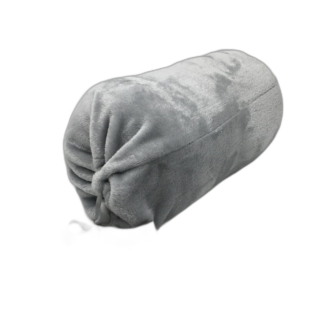 Kirkton House Grey Flannel Blanket In Storage Bag SINGLE Size 1.6m x 2.2m NEW