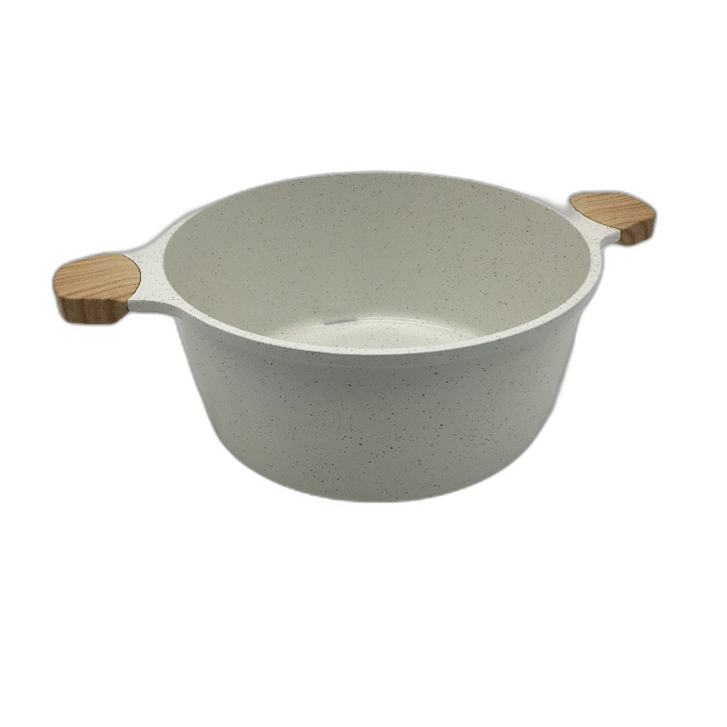 Sensarte Non Stick Ceramic Cookware 13Pce Set All Hobs White PFAA PFOA Free NEW