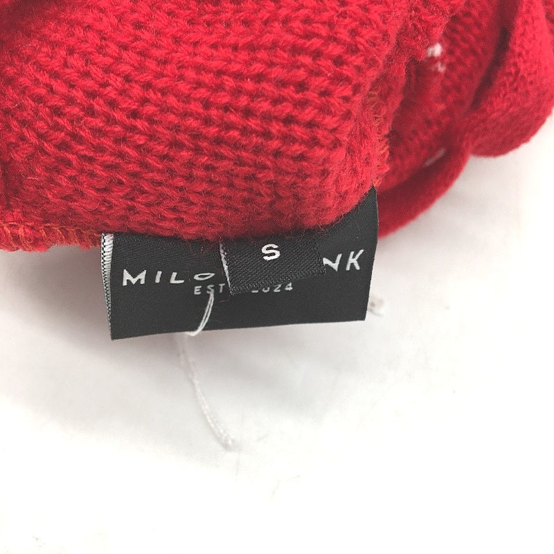 Milo & Mink Red, White & Blue Knit Striped Turtleneck Winter Dog Jumper Size 3XS