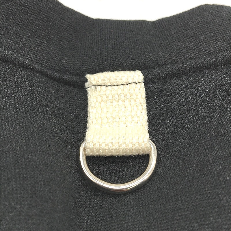 Milo & Mink Doggy Black Button Up Warm Fleece Dog Harness Jumper Size XS