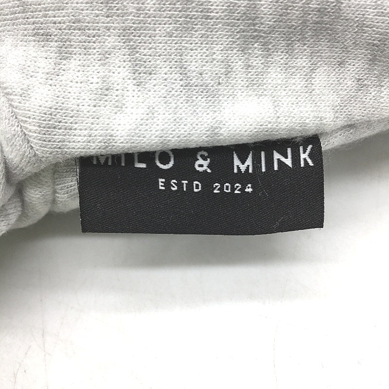 Milo & Mink Doggy Grey Button Up Warm Fleece Dog Harness Jumper Size S