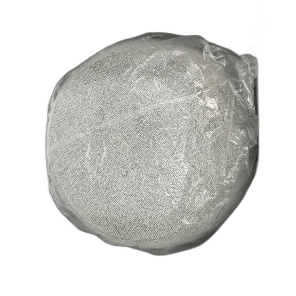 L3 Home Light Grey Venus Round Ottoman Pouf Footstool 54 x 54 x 35cm NEW