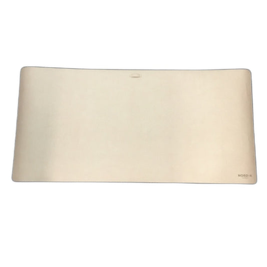 Nordik By Design Large Leather Tan Desk Mat Mouse Friendly Cruelty Free NEW
