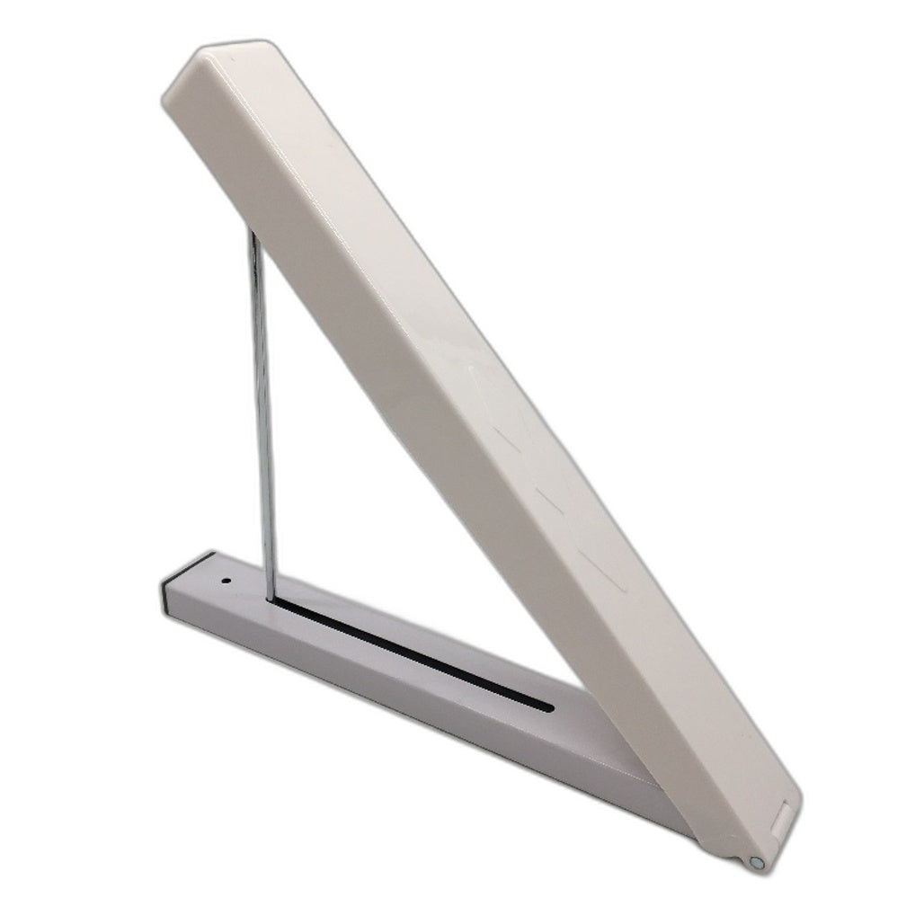 Foldable Wall Mounted Drying Rack Laundry Hanger Storage Plastic Rounded Corners