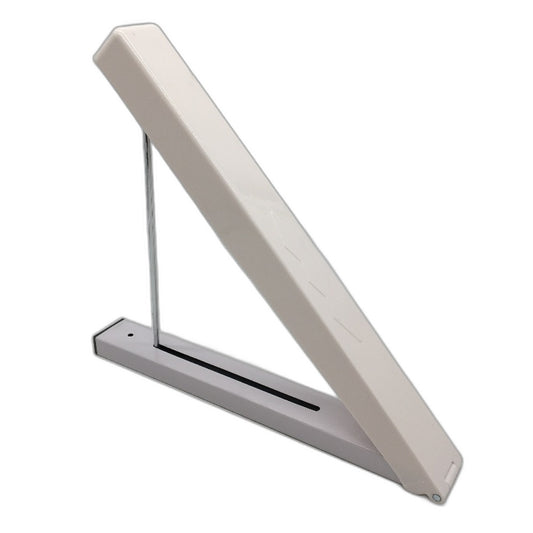 Foldable Wall Mounted Drying Rack Laundry Hanger Storage Plastic Rounded Corners