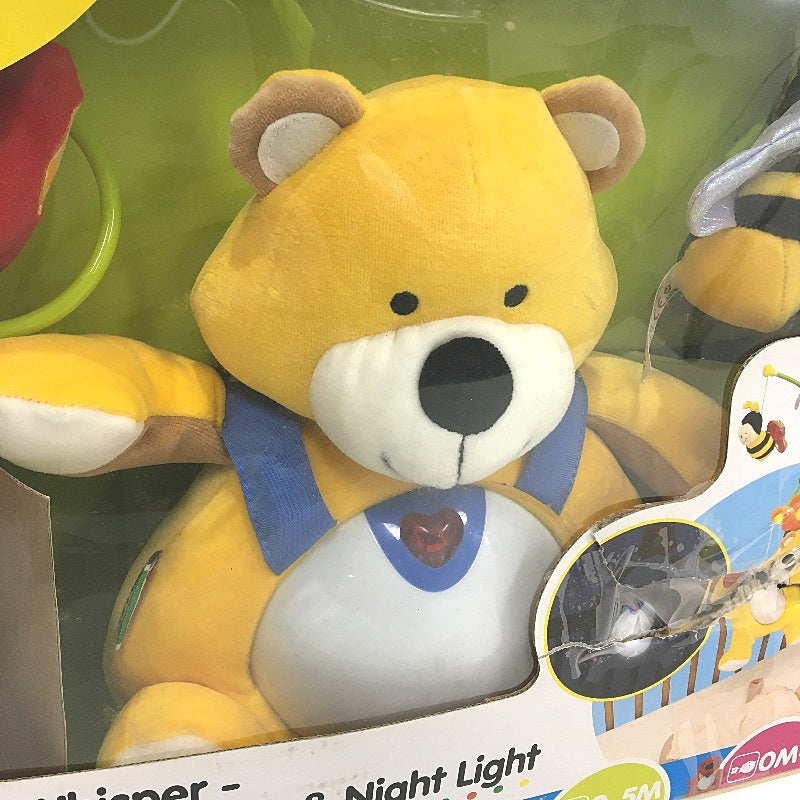 K's Kids Mother's Whisper Recording Cot Mobile Night Light Bear Newborn Baby 0M+